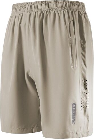 FoxQ Mens Quick Dry Athletic Running Shorts with Pockets Lightweight Workout Shorts for Sports Gym Basketball Hiking in Saudi Arabia