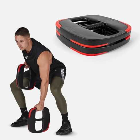 Les Mills™ Dual Purpose 16.5 lbs Ergonomic Free Weights for at Home Workout Equipment, Workout Weights Plates, Hand Weights for Total Body Workouts in Saudi Arabia