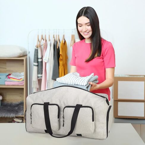 Travel Duffel Bags 40L,Gym Bag, Travel Bag, Duffle Bag for Men, Foldable Overnight Weekender Bags for Women & Men with Adjustable Shoulder Strap in Saudi Arabia