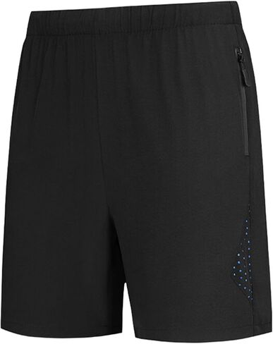 FoxQ Mens Quick Dry Athletic Running Shorts with Pockets Lightweight Workout Shorts for Sports Gym Basketball Hiking in Saudi Arabia