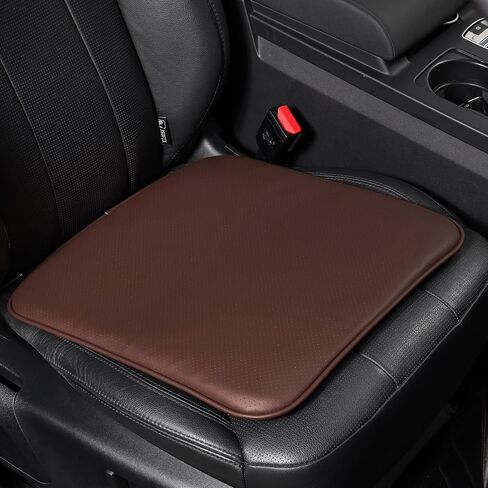 Car Seat Cushion Universal Fit for Cars/SUVs/Trucks Driving, Comfort Breathable Hydrophobic Memory Foam, No Installation Non-Slip Seat Cushion for Office Chair, Wheelchair (Grey) in Kuwait