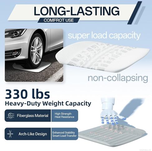 Seat Cushion and Back Support Pillow for Tesla Model Y 3 S X Hollow-Out Breathable Mesh Seat Pad and Back Strong Support Hip Waist Lumbar Pain Relief for Driving Car Office Home Use, White in Saudi Arabia