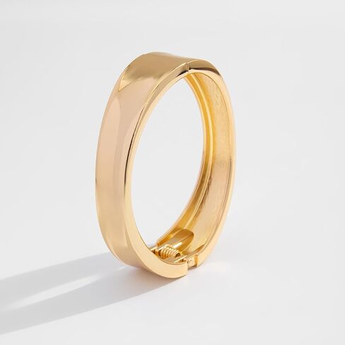 Boho Gold Cuff Bangle Bracelet Set for Women - Chunky Waterdrop Irregular Wide Stackable Minimalist Jewelry in Saudi Arabia