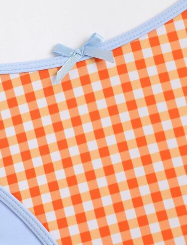 ZAFUL المرأة الرسن Tankini المايوه الخامس الرقبة البطن التحكم التعادل الجانب ثونغ بيكيني المايوه 2 قطعة لباس سباحة in Kuwait