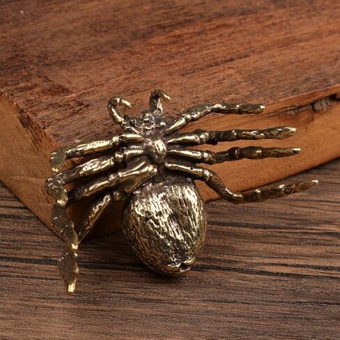 2pcs Brass Fish Animals Feng Shui Koi Figurines Small Animal Statues Desktop Lucky Treasure Ornament for Home Office Decoration in Kuwait