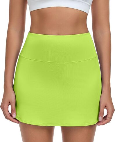 DAYOUNG Women's Tennis Skirt High Waisted Golf Skorts for Women with Shorts Pockets Athletic Casual Summer Skirts in Kuwait
