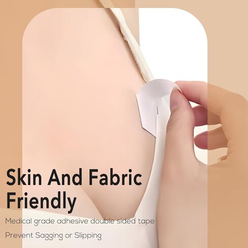Strapless Padded Bra, Truly Invisible Sticky Push Up Backless Bra, Totally Seamless Adhesive Front Buckle Gather Bras in Saudi Arabia