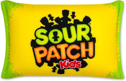 iscream Sour Patch Kids Package 18" x 12" Pillow Set with Mini SPK Candy Pillows in Saudi Arabia