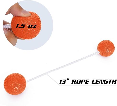 مجموعة كرات KH Ladderball كرات بديلة كرات لعبة رمي السلم كرات جولف ناعمة آمنة للأطفال (6 عبوات) in Kuwait