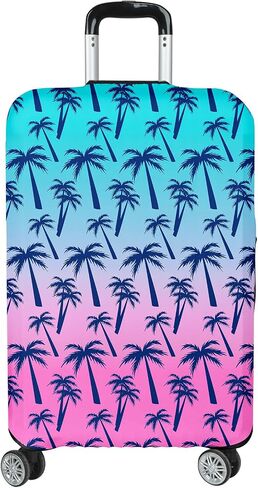 Luggage Covers for Suitcase Elastic Suitcase Covers Luggage Protector Anti-scratch Fits 26-29 Inch Sunset Coconut Tree in Kuwait
