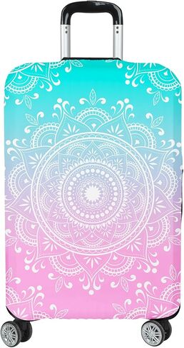 Luggage Covers for Suitcase Elastic Suitcase Covers Luggage Protector Anti-scratch Fits 26-29 Inch Sunset Coconut Tree in Kuwait