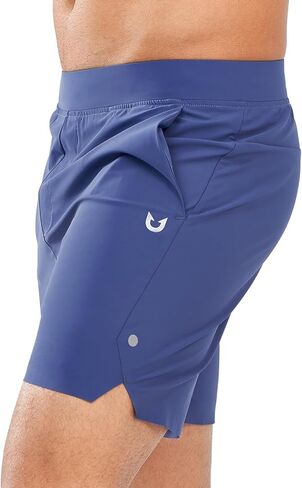 NORTHYARD Men’s Athletic Running Shorts 5" Workout Lightweight Quick Dry Sports Gym Shorts for Men with Zipper Pocket in Kuwait