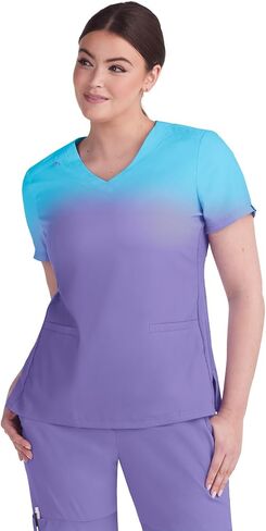 Reclaim Placement Top Azelea Pink/Wine/Terracotta Ombre in Saudi Arabia