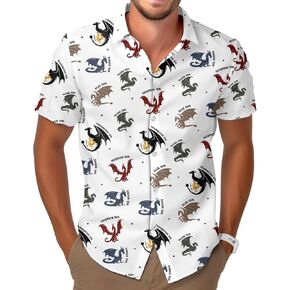 Unisex Tropical Bigfoot Hawaiian Shirts, Funny Sasquatch Button Shirt Short Sleeves, Holiday Summer Gifts