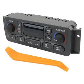 مفتاح لوحة HVAC A/C HEATER CONTROL MODULE متوافقة مع CHEVY CORVETTE C5 1997-2004 5.7L استبدال 09352181 10345293 16254311 09380441 10436062