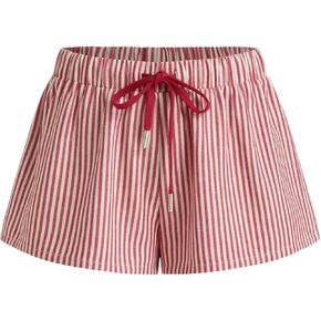 CIDER Shorts for Women Cute Stripe Knotted Tie Ultra Short Bottoms Casual Vacation Beach Knotted Micro Shorts