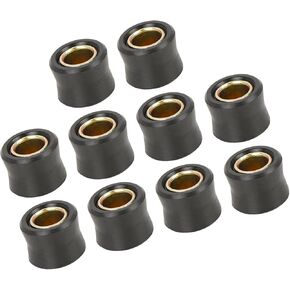 10pcs Motorcycle 12mm Inner Dia Rear Shock Absorber Cushion Rubber Ring Shock Absorber Bushing Replace Parts