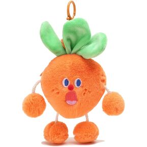 Vegetable Food Plush Keychain,Cr eative Interesting Novelty Stylish egetable Food Plush Vegetable Stuffed Keychain