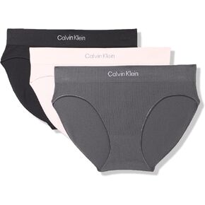 Calvin Klein Women's Seamless Rib Brief, 3 Pack