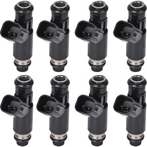 12580426 Fuel Injectors Fit for Chevy Avalanche 1500 Silverado 1500 2500 Tahoe Suburban 1500 GMC Sierra 1500 Yukon XL 1500 V8 5.3L Flex Engine 4 Hole Replaces OE# 25326903 2171626 88894361