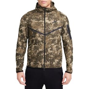 Nike Tech Windrunner Men's Fleece Full-zip Hoodie Size- Large