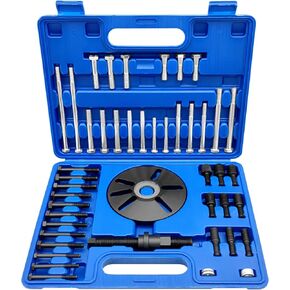 ZKTOOL Harmonic Balancer Puller Removal & Install Tool Kit for Buick Regal Lacrosse GL8 Lu ZUN,Crankshaft Pulley Removal Tool