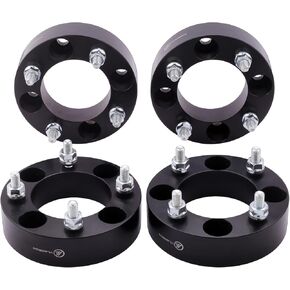 VLAOSCHI Black Forged ATV UTV 4x110 فواصل عجلة 1.5 بوصة مع 12x1.25 ترصيع متوافق مع Yamaha Viking Wolverine YXZ1000R | CFMOTO ZFORCE 950 UFORCE 1000 - حزمة 4