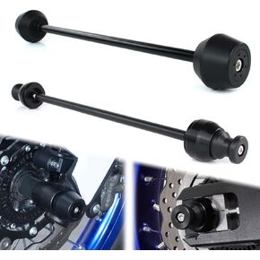 Xitomer Front + Rear Axle Sliders+ Swing Arm Spools Fit for Tenere700 2021 2022 2023 2024 T7 Tenere700 XTZ690 with Swing Arm Stand Bobbins