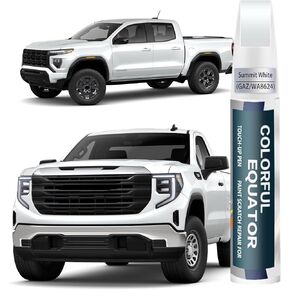 Summit White (GAZ/WA8624) لمس الطلاء لـ GMC ، و Car Paint Pen Scratch Repair