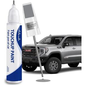 Summit White (GAZ/WA8624) Touch Up Paint for GMC-Exact Match-Chips و Nicks Car Paint Scratch REARM PANT Automotive Pain