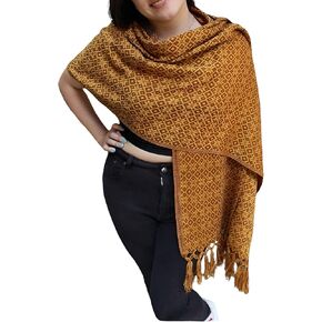 Rebozo Mexicano Tradicional para Mujer, handmade - Shawl/Wrap, Chal, Bufanda o Pashmina - Scarves & Wraps