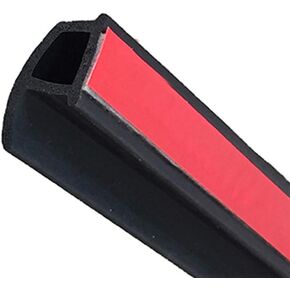 ESUPPORT 157" 4M P Shape Car Door Window Trim Edge Moulding Rubber Weatherstrip Seal Strip Auto Vehicle