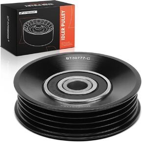 A-Premium Belt Idler Pulley Compatible with Toyota Tacoma 1995-2004, Tundra 2000-2004, 4Runner 1996-2000, Previa 1994-1997, T100 1994-1998, 2.4L 2.7L 3.4L