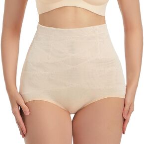 RiRywony Tummy Control Shapewear Panties for Women High Waisted Body Shaper Underwear Girdle Panty