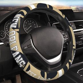 Universal 15 بوصة من مروحة كرة القدم غطاء عجلة القيادة | التصميم غير القابل للانزلاق والغسل | ملحقات السيارات الرياضية لعشاق السيارات