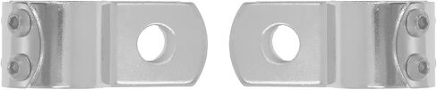 Highway Footpegs Clamps 1.25 inch Crash Bar Footpeg Bracket Universal Engine Guard Foot Pegs Mount Fit for Harley Indian and Orther Brands Chrome in Kuwait