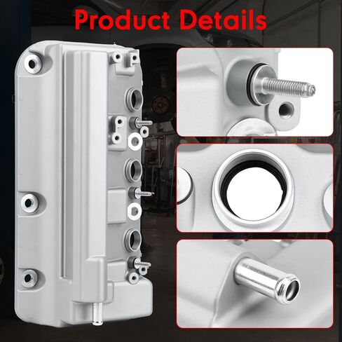 Front Rear Engine Valve Cover Compatible with 2008-2017 Honda Accord Crosstour Odyssey Pilot Ridgeline 3.5L,2012-2015 Acura TL RDX 3.5L,Replacement 12310-R70-A00,12310-R70-A10,264-491 in Kuwait