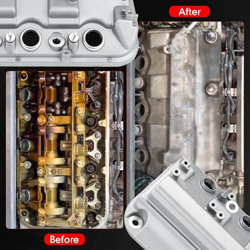 Front Rear Engine Valve Cover Compatible with 2008-2017 Honda Accord Crosstour Odyssey Pilot Ridgeline 3.5L,2012-2015 Acura TL RDX 3.5L,Replacement 12310-R70-A00,12310-R70-A10,264-491 in Kuwait