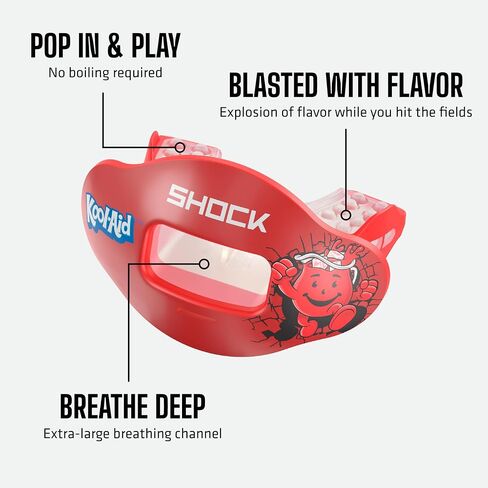 Shock Doctor Max Air Flow Flavored Graphics Warheads Sour Watermelon OSFA in Saudi Arabia