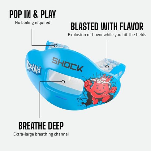 Shock Doctor Max Air Flow Flavored Graphics Warheads Sour Watermelon OSFA in Saudi Arabia