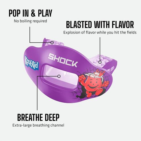 Shock Doctor Max Air Flow Flavored Graphics Warheads Sour Watermelon OSFA in Saudi Arabia