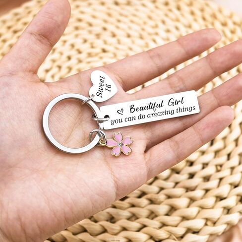 Ikacvb Sweet 16 Gifts For Girls Daughter Sister 16th Birthday Gifts For Girls Inspirational Sweet 16 Party Decorations in Kuwait