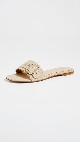 Larroudé Women's Ivy Ruffle Sandals in Saudi Arabia
