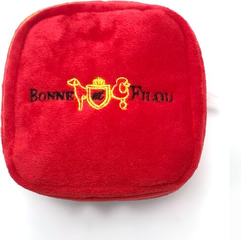 Bonne et Filou - Red High Heel Plush Dog Toy, Durable and Soft Dog Chew Toy, Perfect for Small, Medium or Large Breeds and a Great Dog Plush Toys for Aggressive Chewers (Large) in Saudi Arabia