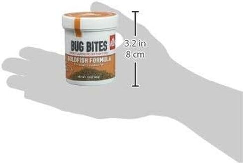 Fluval Bug Bites Goldfish Fish Food, Granules for Small to Medium Sized Fish, 1.6 oz., A6583 in Saudi Arabia