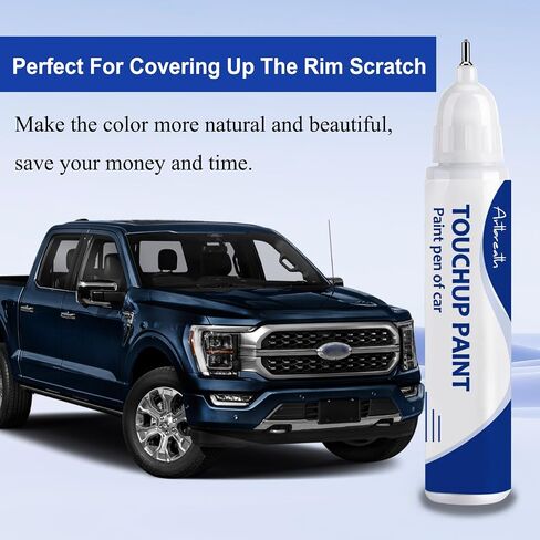 Star White Metallic Tricoat(AZ) Touch Up Paint for Ford -Exact Match–Chips and Nicks Car Paint Scratch Repair Kit Automotive Paint Pen for F-150/Mustang/Transit/Explorer/Ranger/Escape/Edge in Kuwait