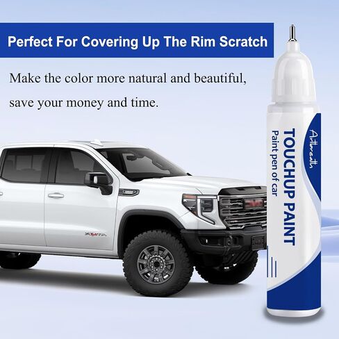 Summit White (GAZ/WA8624) Touch Up Paint for GMC-Exact Match-Chips و Nicks Car Paint Scratch REARM PANT Automotive Pain in Kuwait