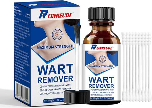 Strongest Wart Corn Remover Mask for Toes Fingers: Foot Wart Corn Removal for Feet Hands - Exclusive Formula Salicylic Acid Wart Off Mask for Plantar Wart, Common Wart, Flat Wart 30ml in Saudi Arabia