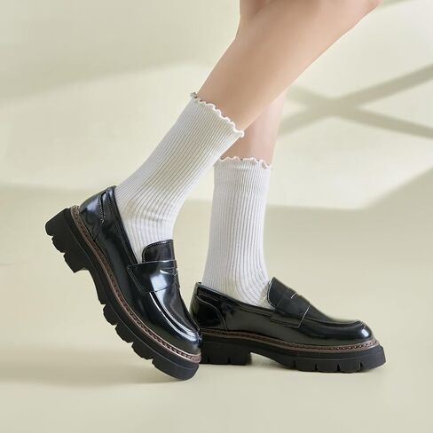 8 Pairs Ruffle Socks Woman Turn-Cuff Frilly Sock Women Cute Ruffle Ankle Womens Cotton Socks in Saudi Arabia