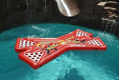 طاولة بيتمان آوتدورز سبلاش بونج العائمة القابلة للنفخ مع أضواء LED، لشخصين، متعددة (PPI SPLTE) in Kuwait